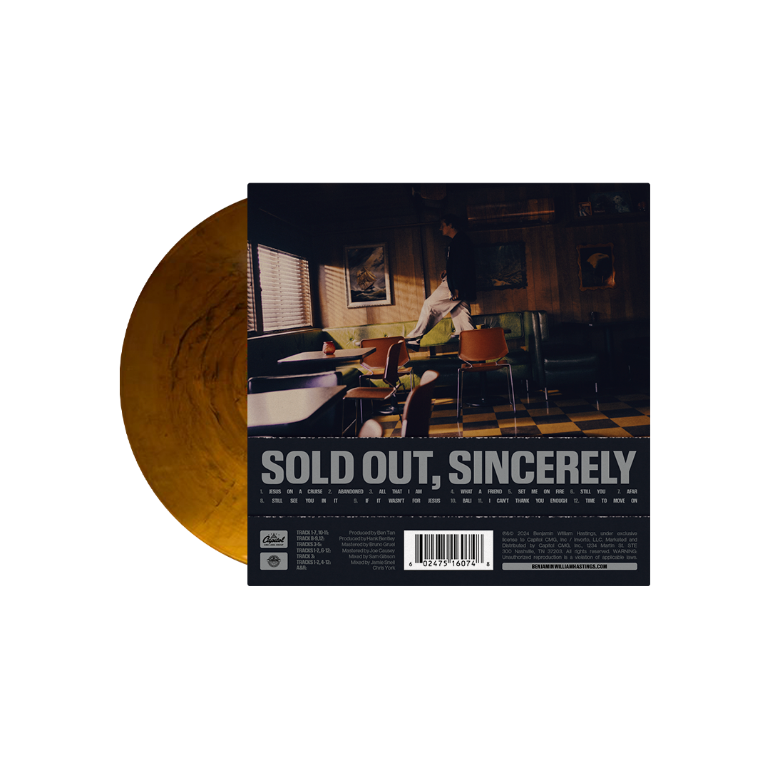 Sold out, sincerely - VINYL (pre-order)