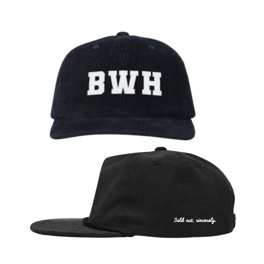 BWH PUFF CORDUROY HAT